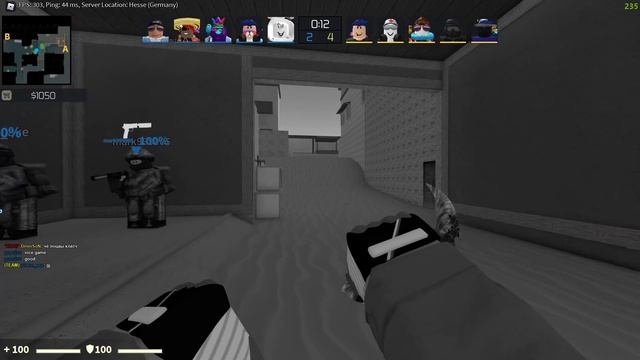 Counter Blox Roblox Benchmark I Low+High Settings I 250+ FPS смотреть онлайн