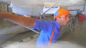 Блиппи летает на гидросамолете - Блиппи на Русском - Изучай этот Мир вместе с Блиппи - Blippi