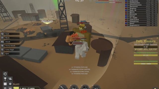 Life Of A Warhammer Titan Player - Roblox Titan Warfare смотреть онлайн