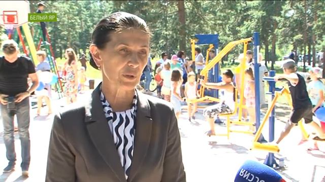 Разрез Майрыхский_Открытие спортплощадки в Б .Яре смотреть онлайн