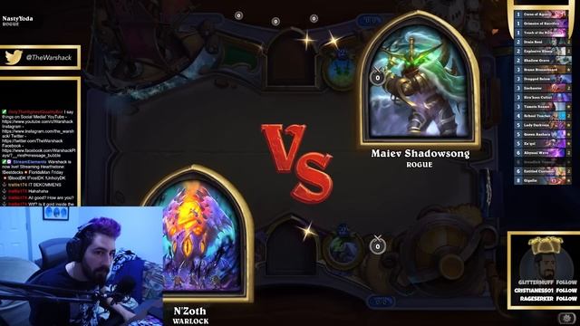 Playing ALL THE CURSES In One Deck...And It Works! | Hearthstone March Of The Lich King смотреть онлайн