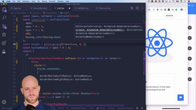 The 5-minute React Native Accordion List смотреть онлайн