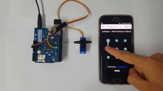 Pattern Unlock with Arduino смотреть онлайн