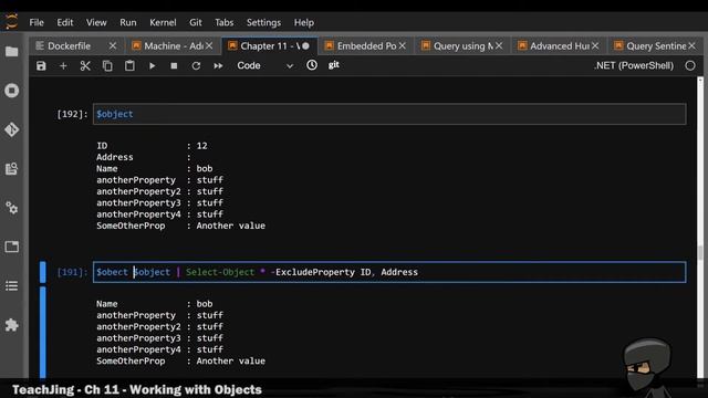 PowerShell Tutorial - CH11 - Working with Objects смотреть онлайн