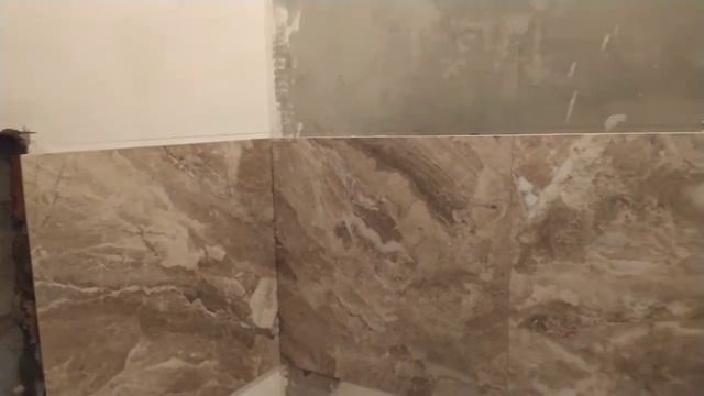 ОТДЕЛКА Ванной и Туалета ПЛИТКОЙ Из КЕРАМОГРАНИТА смотреть онлайн
