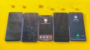 WhatsApp Incoming Call iPhone XS + Xiaomi RN 11 + Samsung A53 + OPPO A54 + Blackview A90