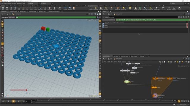 Copy Random Objects to Points смотреть онлайн