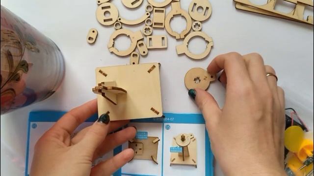 мини вентилятор своими руками из #Happyxuan Science Experiment Toy Store смотреть онлайн