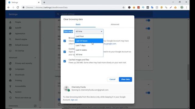How to clear cache ,cookies and browsing data from google chrome in 2020 смотреть онлайн