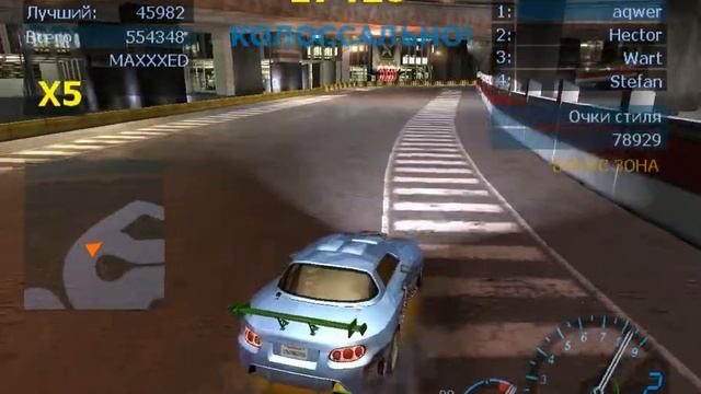 Набираем 1 миллион очков дрифта в Need for speed: Underground ! смотреть онлайн