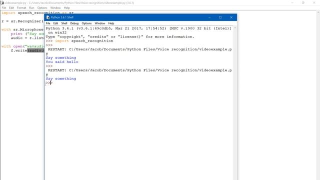 How to Use the Speech Recognition Module in Python 3+ смотреть онлайн