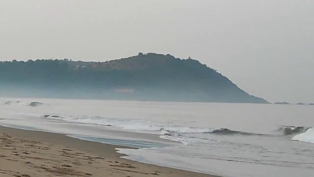 Morning January 5, 2023. Gokarna. India. Relax. Ocean. The sound of the waves. Утро 5 января. смотреть онлайн