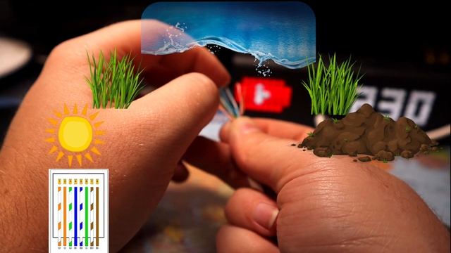 Как быстро запомнить порядок цветов витой пары rj45 смотреть онлайн