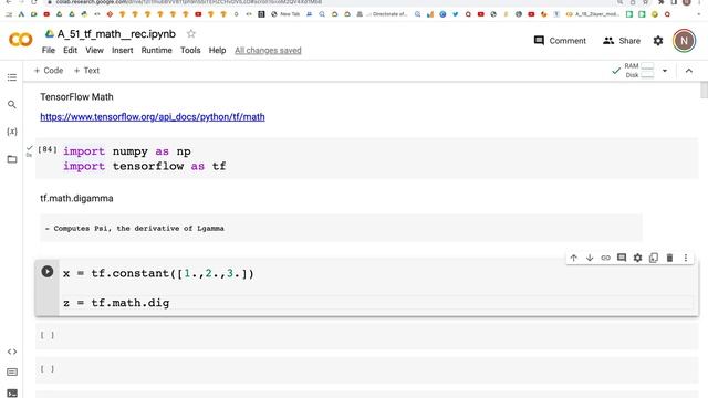 69: digamma | TensorFlow | Tutorial смотреть онлайн
