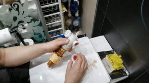 Инсталляция GROHE ремонт наливного клапана замена мембраны.