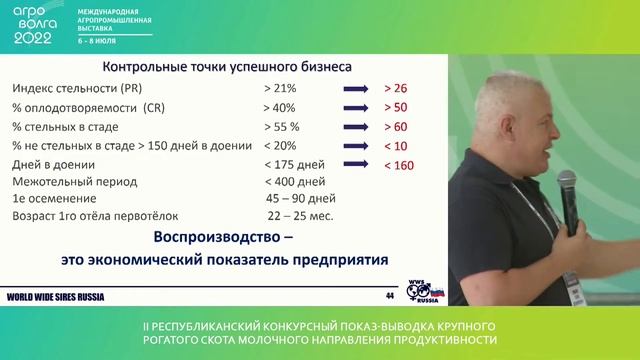 Круглый стол "Реперные точки молочной фермы: успех или провал?" на АГРОВОЛГА 2022 смотреть онлайн