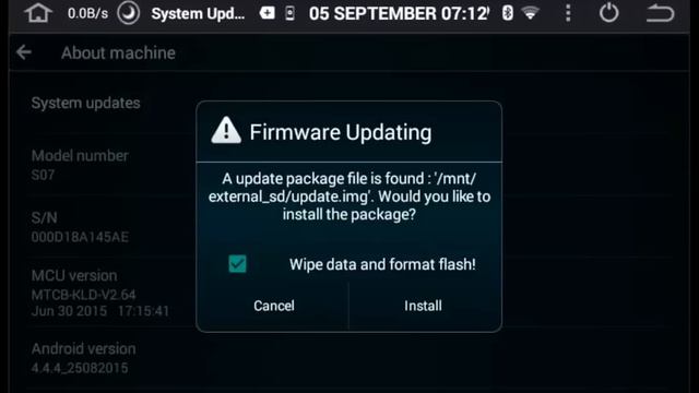 NEW Firmware 20150904 смотреть онлайн