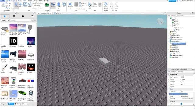 How to make a click to get gear part in Roblox Studio (NO SCRIPTING NEEDED) смотреть онлайн