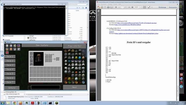 Minecraft 1.2.5 Craft Bukkit-Server & Client ca. 20 Industrial Mod´s Install Tutorial [1080p][De] смотреть онлайн