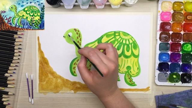 Рисуем Черепашку (7+) смотреть онлайн