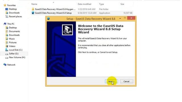 EaseUS Data Recovery Wizard 8 8 install смотреть онлайн