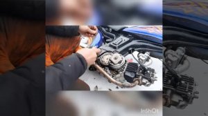 Ремонт обратного механизма вала кикстартера мопеда альфа.часть2.
