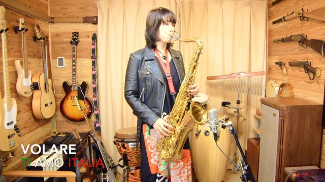 【Volare】Gypsy Kings UkoSaxy / Saxophone /I LOVE ITALY / イタリア /サックスで吹いてみた！ смотреть онлайн