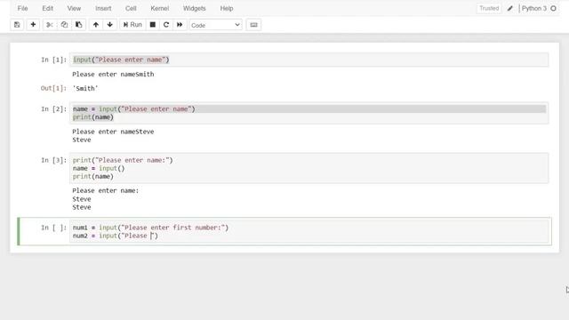 Python input Function | Python Tutorial - #5 смотреть онлайн