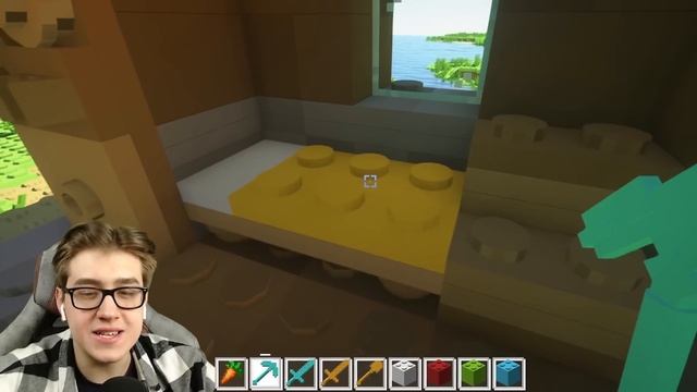 Я ПОПАЛ В ЛЕГО МАЙНКРАФТ | Риколит Minecraft смотреть онлайн