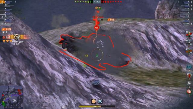 Wot Blitz || FV4005 в режиме "Возрождение" смотреть онлайн