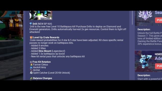 New Rental System & Rewards - Roblox Bedwars смотреть онлайн