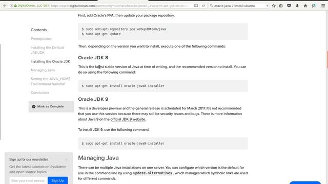 Cara install oracle java 7 GNU:Linux Ubuntu1604 Indonesia смотреть онлайн