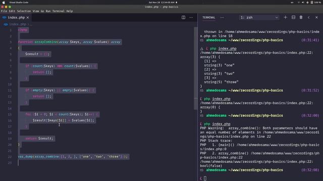 [Discover PHP 8 new features in Arabic - #04] - Union Types And Match Expression смотреть онлайн