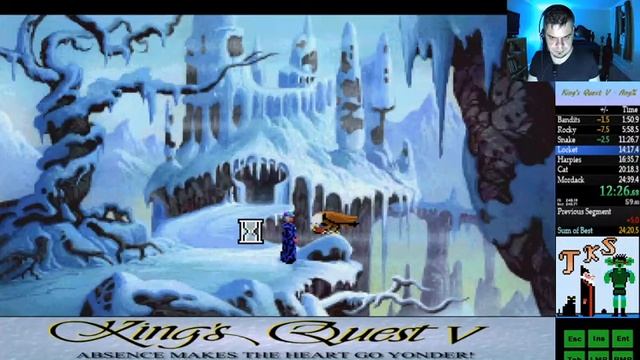 King's Quest V Any% Floppy (24:22) [FORMER WORLD RECORD] смотреть онлайн