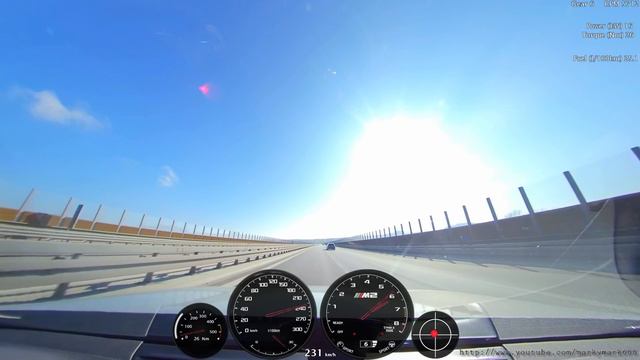 No-gear-change-challenge BMW M2 Competition vs Mercedes C400 T +80-259 DriveAnalyser RaceRender [4k смотреть онлайн