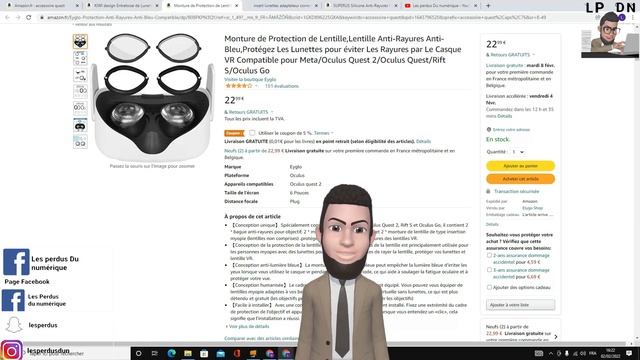 Des astuces pour les personnes qui utilisent leur Oculus (META) quest avec leurs lunettes смотреть онлайн