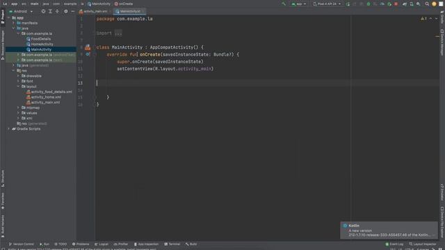 How to Change Activity Android Kotlin Intent Tutorial смотреть онлайн