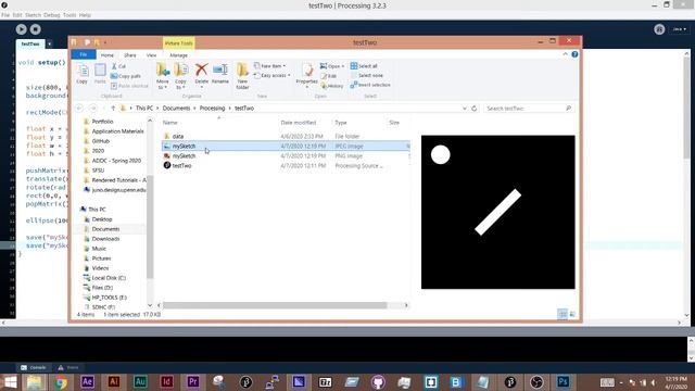 Processing Save as a PNG or JPG смотреть онлайн