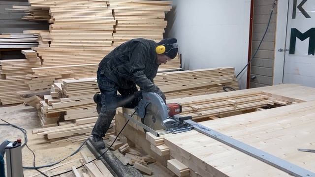 Mafell MKS 185 Ec Portable Circular Carpentry Saw In Action смотреть онлайн