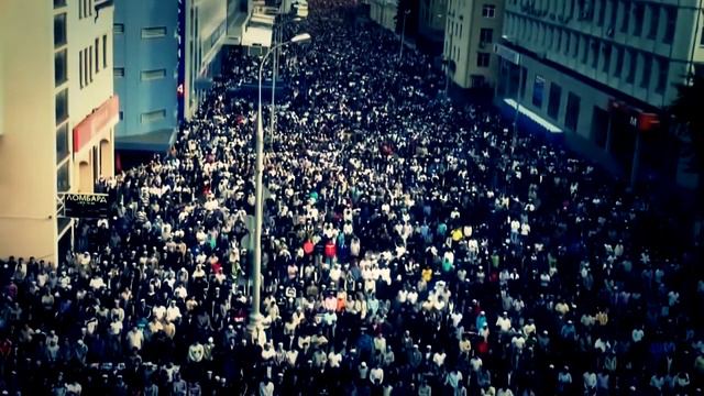 Сами красивый Азан в Москве 2017 Проспект мира Рамадан смотреть онлайн