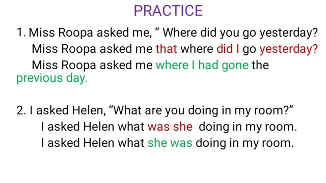 Reported Speech (part 3)...Reporting Questions смотреть онлайн