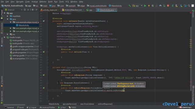 MySQL con Android Studio (Insertar datos) смотреть онлайн