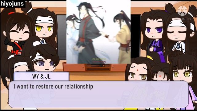 Mdzs/Mo dao zu shi/ The Untamed react to the juniors (Part 4) US смотреть онлайн
