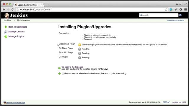 SEA BDD Lab : install and configure Jenkins (2): install Git plugin) смотреть онлайн