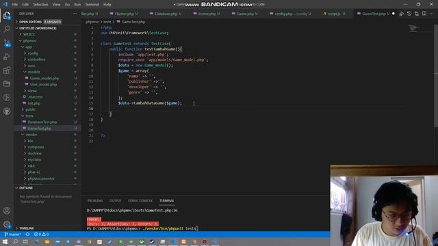 PHPunit Testing смотреть онлайн