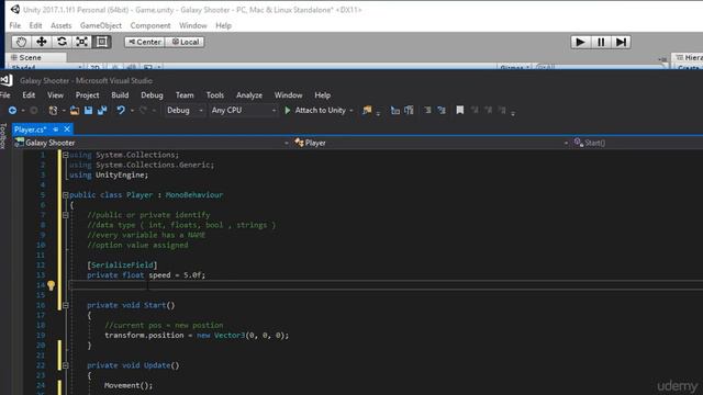 The Ultimate Guide to Game Development with Unity - Part 24 Instantiate смотреть онлайн
