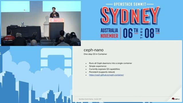 Delivering OpenStack and Ceph in containers смотреть онлайн
