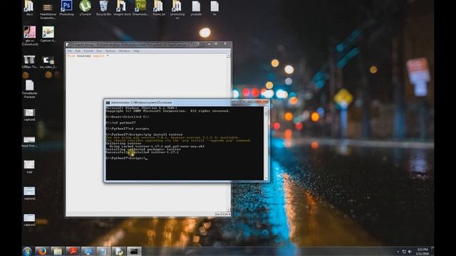 How to install a twitter module in Python? смотреть онлайн