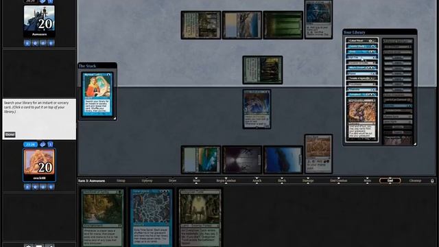 Vintage Cube Draft #23: [Summer 2017] "Storm count=22" (Match 1) смотреть онлайн