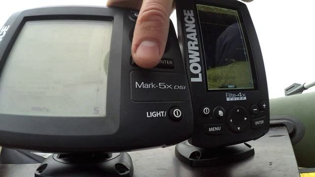 Lowrance Elite-4x Chirp Vs Mark-5x Dsi.